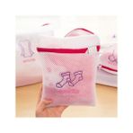 Snrp Shop No.1 Tarzı Fermuarlı Örgü Çamaşır Yıkama Torbaları Katlanabilir Hassas Iç Çamaşırı Sütyen Çorap Iç Çamaşırı Çamaşır Makinesi Giysi Koruma Filesi Sepeti (Yurt Dışından)