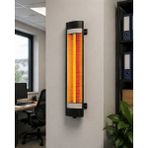 Sns Ticaret 3000W Duvara Monte Infrared Isıtıcı – Ayarlanabilir Termostatlı Elektrikli Isıtıcı - 3000 W