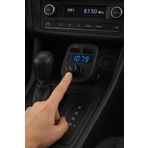 SNSTİCARET Fm Transmitter Bluetooth Araç Kiti Mp3 Usb-Typce Oto Müzik Çalar Çakmaklık Girişli