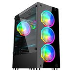 SNT Energy Snt Ncon Nc-Iı Z2 Mid Tower Atx Gaming 4 x Argb Fanlar Dahil Masaüstü Bilgisayar Kasası (Power Yok)