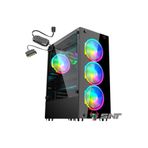 SNT Energy Snt Ncon Nc-ıı Z2 Mid Tower Atx Gaming 4 X Argb Fanlar Ve Kontrolcü Dahil Masaüstü Bilgisayar Kasası