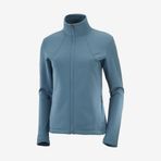 SNTIAL WARM FLEECE FZ W KADIN YÜN SWEATSHIRT Mallard Blue//XS