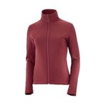 SNTIAL WARM FLEECE FZ W KADIN YÜN SWEATSHIRT Pomegranate//L