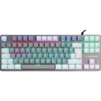 Snug K14 Gri/beyaz Red Swıtch Rainbow Tkl Mekanik Gaming Oyuncu Klavye