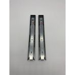 So Class Frenli Teleskopik Çekmece Rayı 46 mm x 30 cm - Metalik Gri