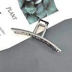 So Much Accesories So-Much Yeni Trend Metal Büyük Boy Mandal Toka Gümüş