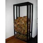 Soba Odunluk Şömine Yanı Metal Odunluk Odun Dolabı