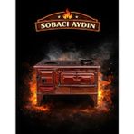 Sobacı Aydın Sac Kuzine Emaye Soba(Bahçe Sobası) Kalın Ayak 1.kalite