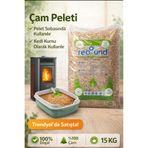 Sobapel Doğal Çam Peleti A1 Kalite – Pelet Soba Yakıtı & Kedi Kumu 15 KG