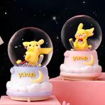 Sobepy ALK3116 Pokemon İçi Dönmeli Üflemi Işıklı Müzikli Büyük Boy Kar Küresi