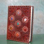 Sobepy KSK3144 Taşlı Deri Defter