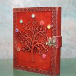 Sobepy KSK3153 Taşlı Deri Defter