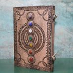 Sobepy KSK3155 Taşlı Deri Defter