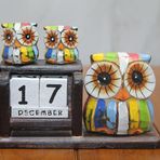 Sobepy Polos 18 Ahşap Baykuş Takvim