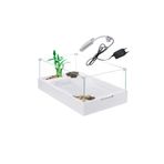 Sobo Cam Kaplumbağa Bahçesi Filtre-Lambalı 50x31x25