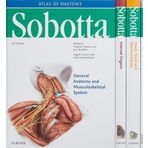 Sobotta Atlas of Anatomy, Package, 16th ed., English/Latin: Musculoskeletal System; Internal Organs; Head, Neck and Neuroanatomy; Muscles Tables, 16e