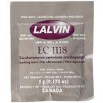 SocalHomeBrew 1 paket Ec-1118 Saccharomyces Bayanus (5 G. Kese)