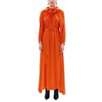 SOCIETA Reglan Kol Salaş Uzun Elbise 93356 Kırmızı 42