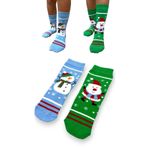 Socks Daily 2 Çift Erkek Çocuk Penye Pamuklu Okul Çorabı MAVİ-YEŞİL 31-34