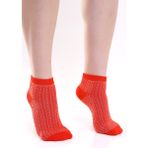 Socks Gates Renkli Ultra Rahat Desensiz Soket 6 Çift Çorap - 0GH-Gri - 0 - 14 Yaş
