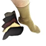SOCKS MASTER 5'li. Lastiksiz. Dikişsiz. Geniş baldır. 2 iğne esnek örgü. Yüksek dayanım. Kışlık teknik polyester. Boğazsız erkek çorap. (Siyah, lacivert, gri, bej, bordo., 40-42)