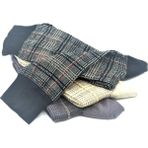 Socks Master Merserize 3 Çift Erkek Lüks Çorap - 43 - 46 - Siyah - Gri - Bej