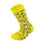 Socks Tunnel Çorap Tünel Kadın Renkli Çoraplar Karikatür Hayvanlı Komik Çoraplar Komik Sevimli Kedi Köpek Havalı Çoraplar Pamuk Noel (Pamuk, Sarı Ördek)