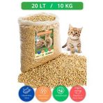 Sodra Kedi Kumu %100 Organik Çam Kokulu Pelet 6mm 20LT (10KG)