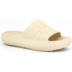 Soelite Hm Model Yumuşak Tabanlı Unisex Slide Bahçe Plaj Havuz Deniz Yazlık Günlük Terlik - Bej