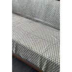 Sofa Cover Pelüş Kaymaz Tabanlı Koltuk Örtüsü 170X215 Cm Gri