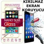 Soffany General Mobile GM5 Plus Kırılmaz Ekran Koruyucu Temperli Cam
