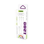 Soffany HM-508 Çoklu1.2m 3`lü Şarj Kablosu - Beyaz