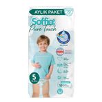Soffio Pure Touch No:5 Junior 70 Adet Bebek Bezi