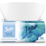 Sofia 12x100'lü El ve Yüz Havlusu