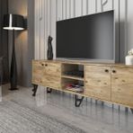 Sofia Tv Ünitesi, Atlantik Çam Siyah, 180 Cm