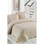 Sofline Çift Kişilik Düz Renk Kapitone Yatak Örtüsü, Sade Ve Şık Görünüm (250 X 260Cm)