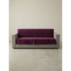 Sofline Kaymaz Tabanlı Tay Tüyü Çekyat, Koltuk, Kanepe Örtüsü(Pembe, Mor,Antrasit Renk)(175X210cm)