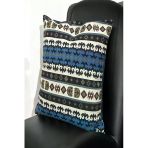 Sofline Kilim Desenli Kırlent Yüzü, Bohem Punch Kırlent Kılıfı, Nostaljik Desen Kırlent (45X45cm)