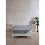 Sofline Tek Kişilik Pamuklu Lastikli Çarşaf, Ranforce Tek Kişilik Fitted ÇARŞAF(100X200+20 Cm) - Antrasit - 100 x 200 cm