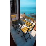 Sofmina Balkon Bahçe Mutfak Bistro Set Katlanır Masa-sandalye
