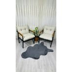 Sofmina Leylak Balkon, Bahçe,teras,cafe - Salon - Metal Kanepe Koltuk Takımı 1-1 Krem