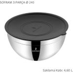 Sofram 3 Parça 24 Cm Karıştırma Ve Saklama Kabı