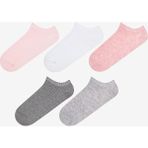 Soft 5li Burun Dikişsiz Patik Çorap - Standart - Pembe