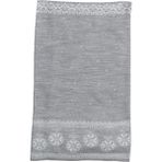 Soft and Baby Çift Taraflı Kar Tanesi Triko Battaniye - Açık Gri