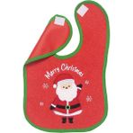 Soft and Baby Noel Baba Önlük - 0 - 1,5 Yaş - Kırmızı