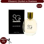 Soft And Glowno. 302 Kadın Parfümü 50 ml - Özgür ve Maskülen Dokunuşlu Kadınsı Koku - 000-Siyah