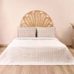 Soft Barella Çift Kişilik Yatak Örtüsü - Beyaz - 260X250 Cm