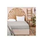 Soft Basic Çift Kişilik Lastikli Çarşaf - Gri - 180X200 Cm