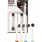 Soft Bristles 4 Adet Wide Angle Cleaning Eb58-x Oral-b Şarjlı Ve Pilli Diş Fırçası Uyumlu Yedek Başlık