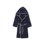 Soft Cotton Marine Pamuklu Erkek Çocuk Bornoz - Lacivert